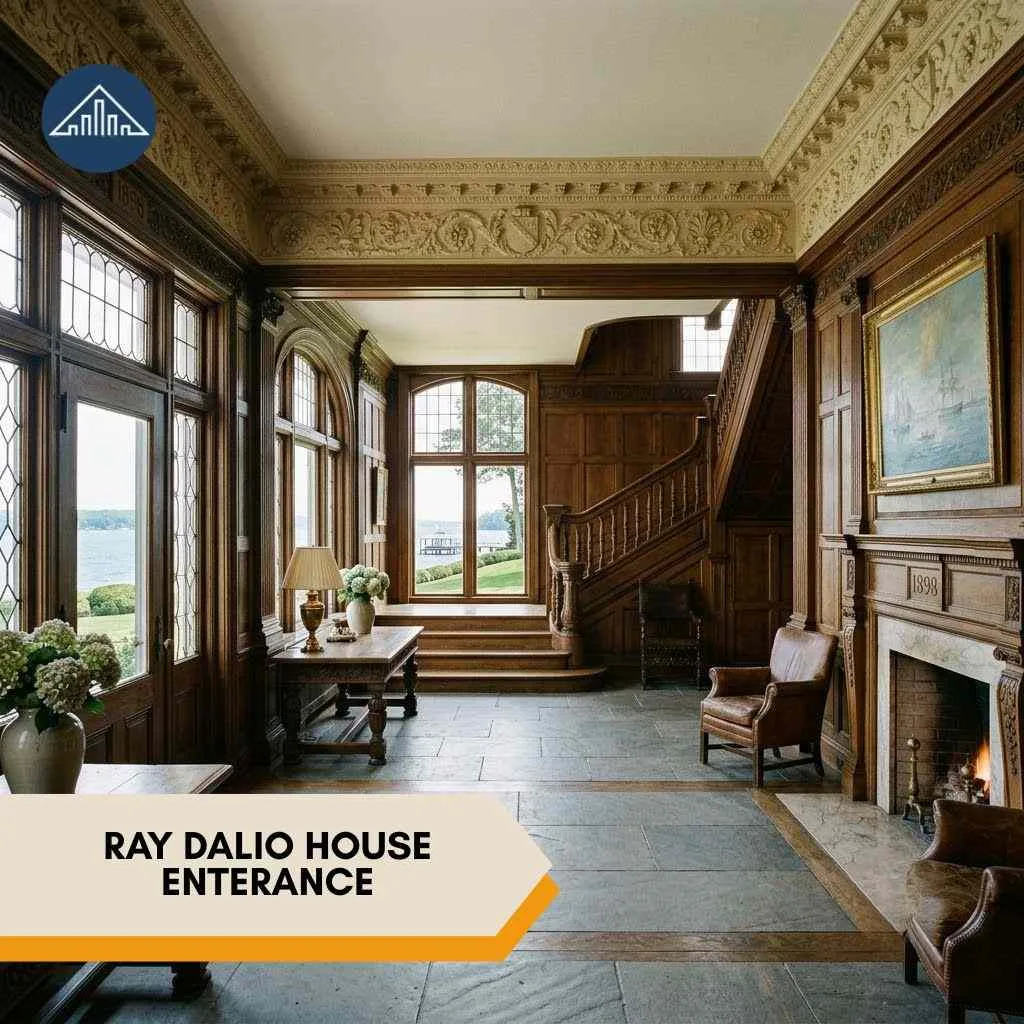 Ray Dalio House enterance