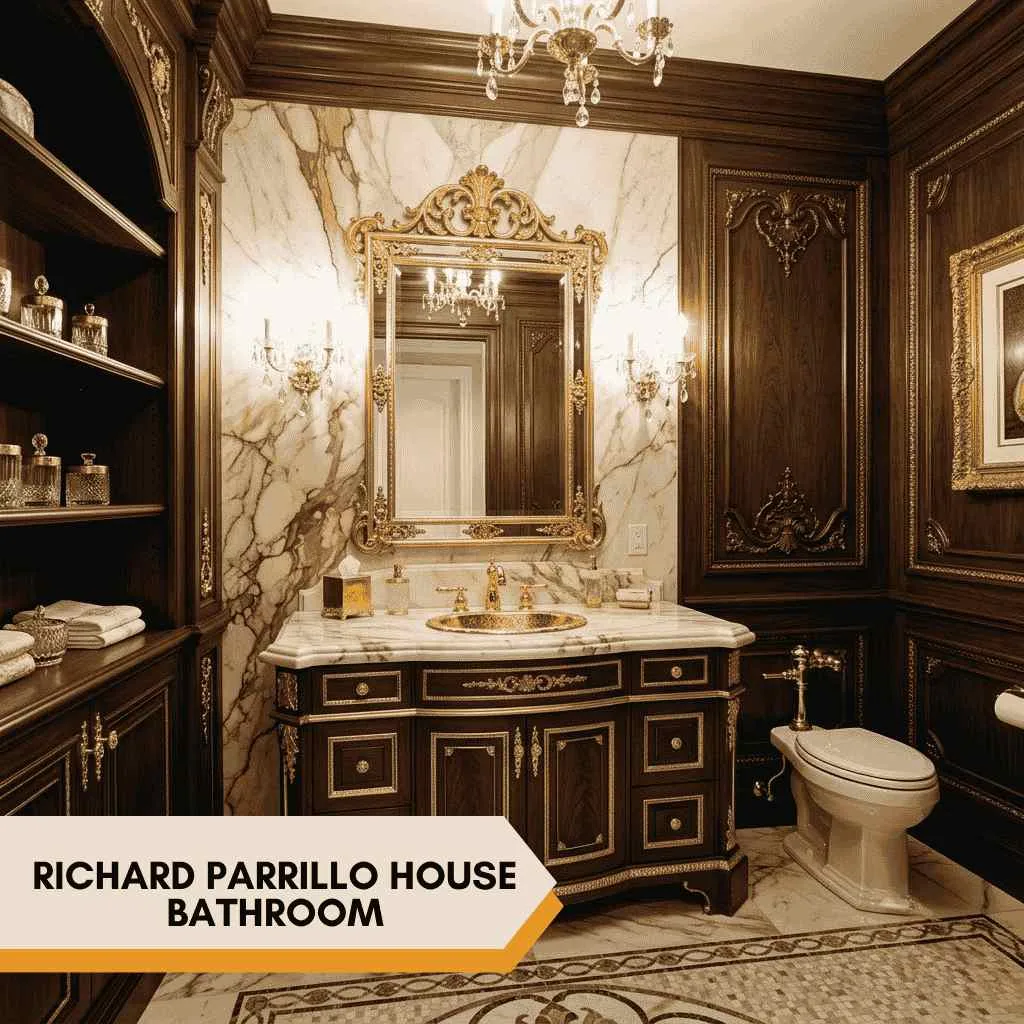 Richard Parrillo House: Inside His $65 Million Lincoln Park Mansion 5 Richard Parrillo House bathroom