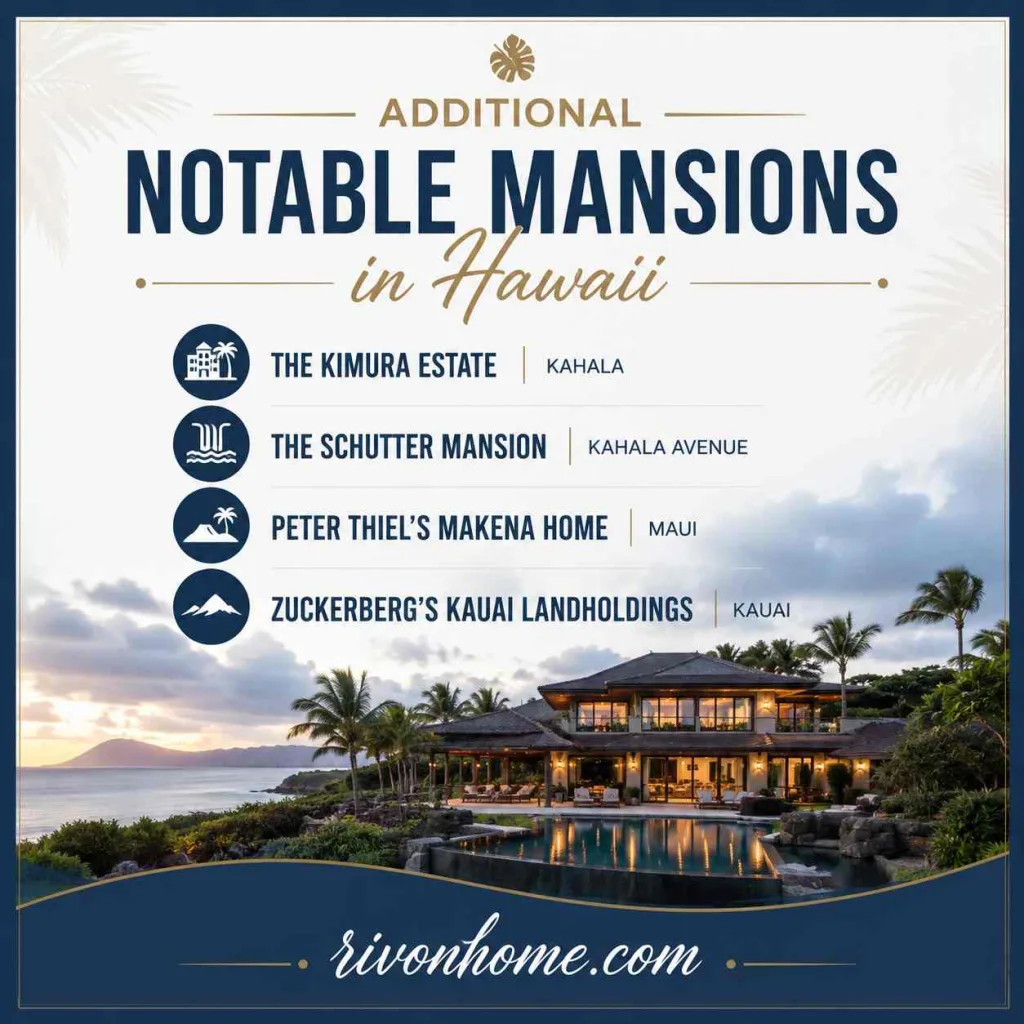Most Expensive Mansion in Hawaii: Top 7 Luxury Homes Ranked by Price 10 additional mansion compressed