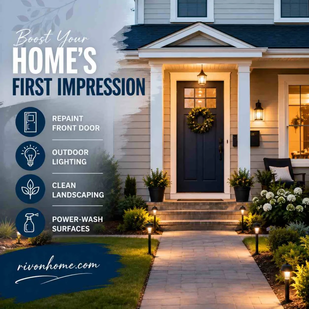 Home Upgrade Tips Exterior and Curb Appeal