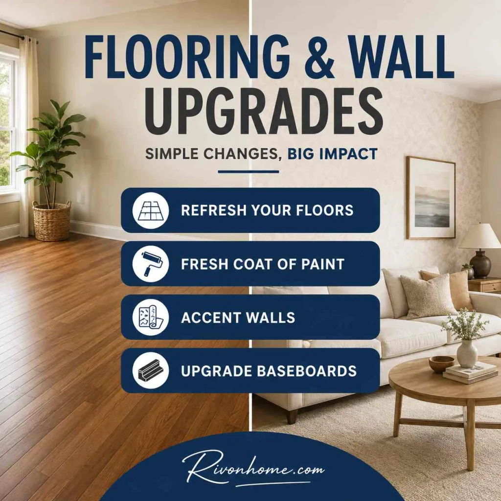 Home Upgrade Tips Flooring and Wall Upgrades