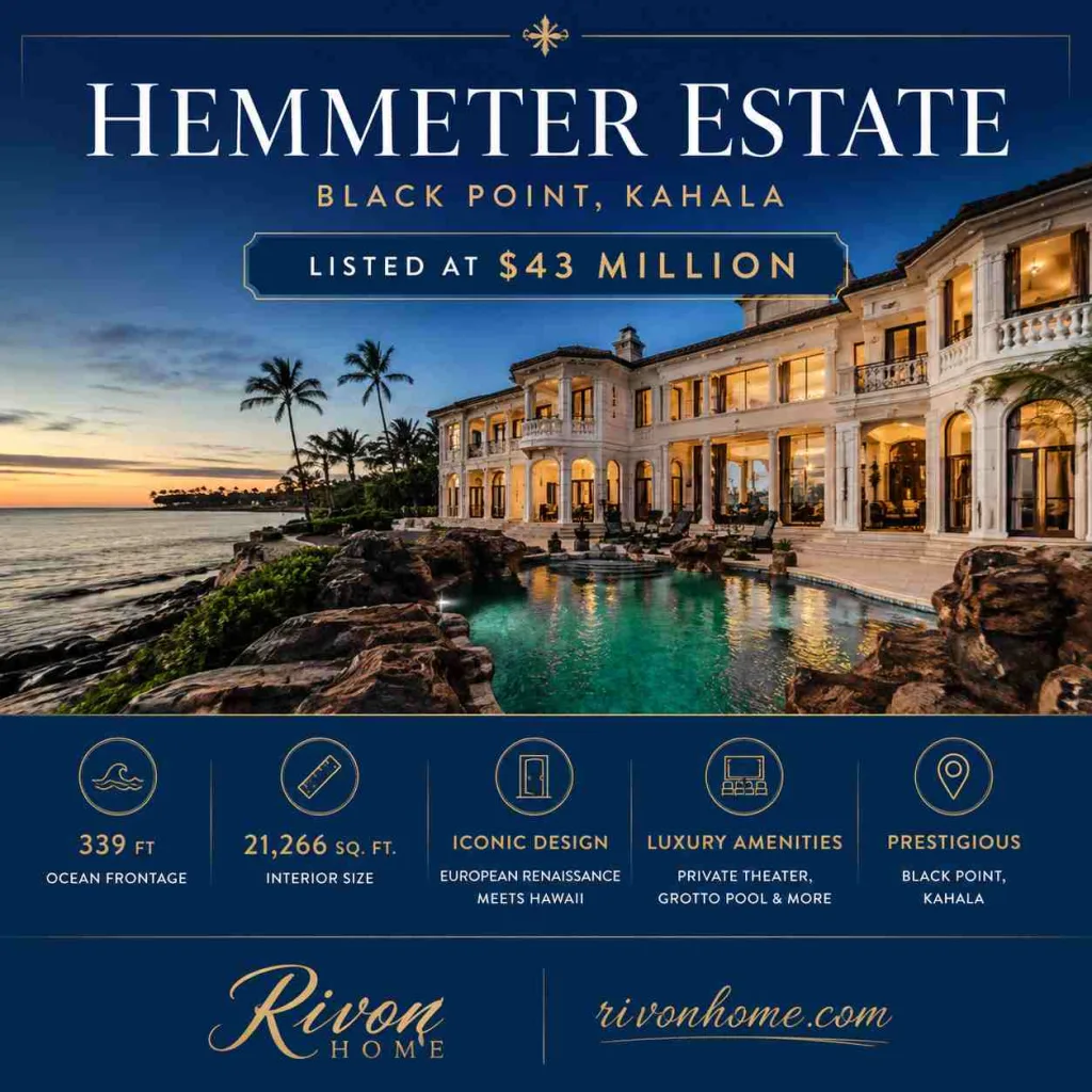 Most Expensive Mansion in Hawaii: Top 7 Luxury Homes Ranked by Price 6 heemeter compressed