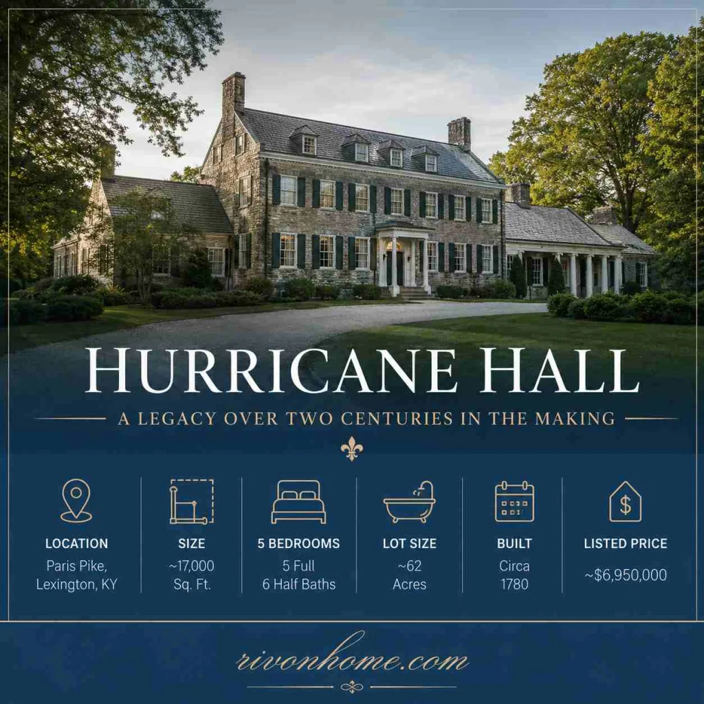 The Largest House in Kentucky: Bloomfield Manor (Plus 3 More Massive Estates) 8 largest house in Kentucky Kentucky's Oldest Large Estate: Hurricane Hall