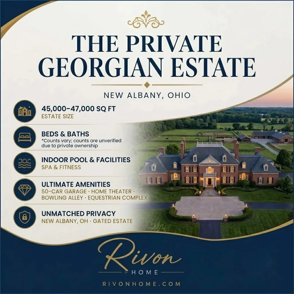 Biggest House in Ohio: 8 Grand Estates Worth Knowing 3 Biggest House in Ohio 2. The Wexner Estate — New Albany, Ohio (roughly 45,000–47,000 sq ft)