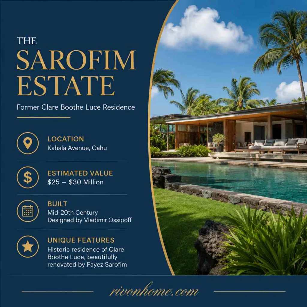 Most Expensive Mansion in Hawaii: Top 7 Luxury Homes Ranked by Price 9 saoram estate compressed