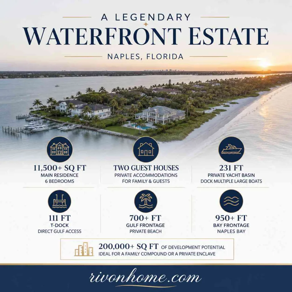 Most Expensive House in Florida 1. Florida's Second-Highest Active Listing: 7 Indian Creek Island Road