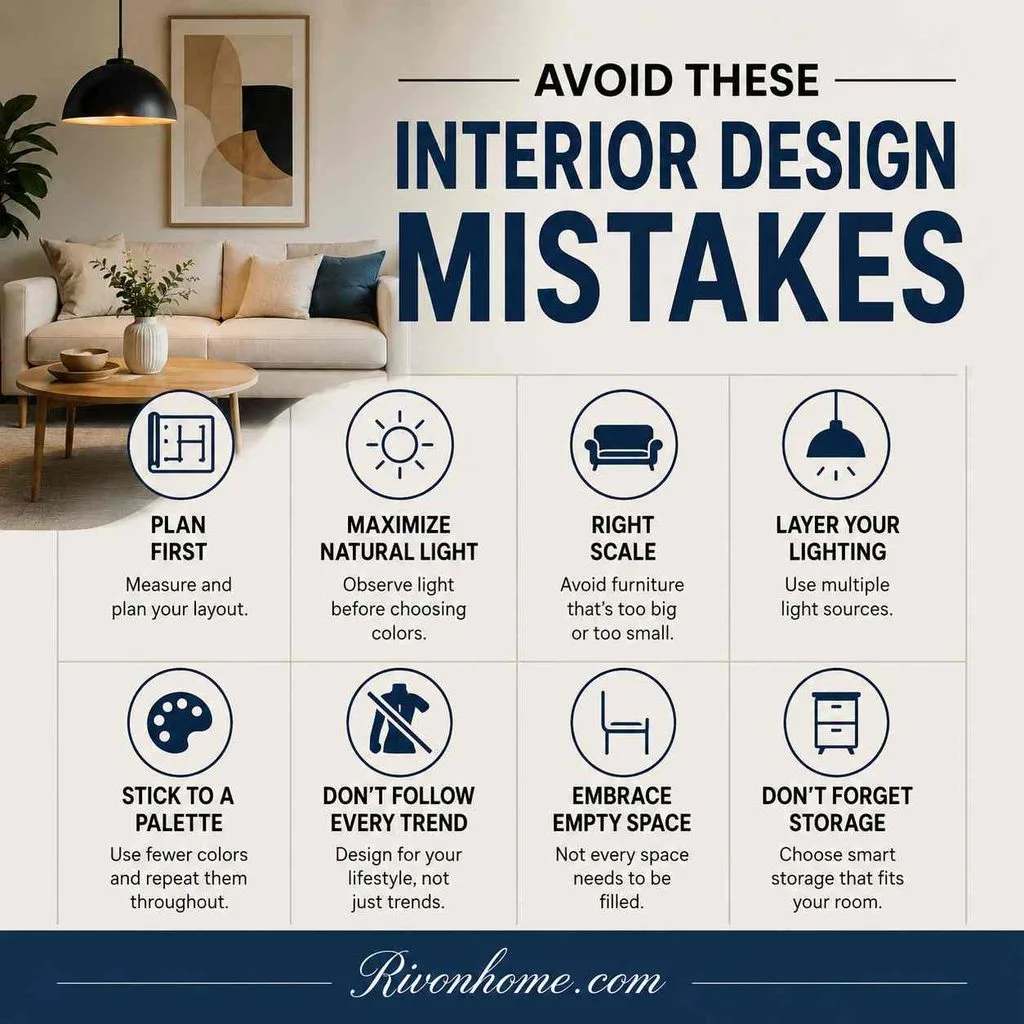 Avoid These Common Interior Design Mistakes