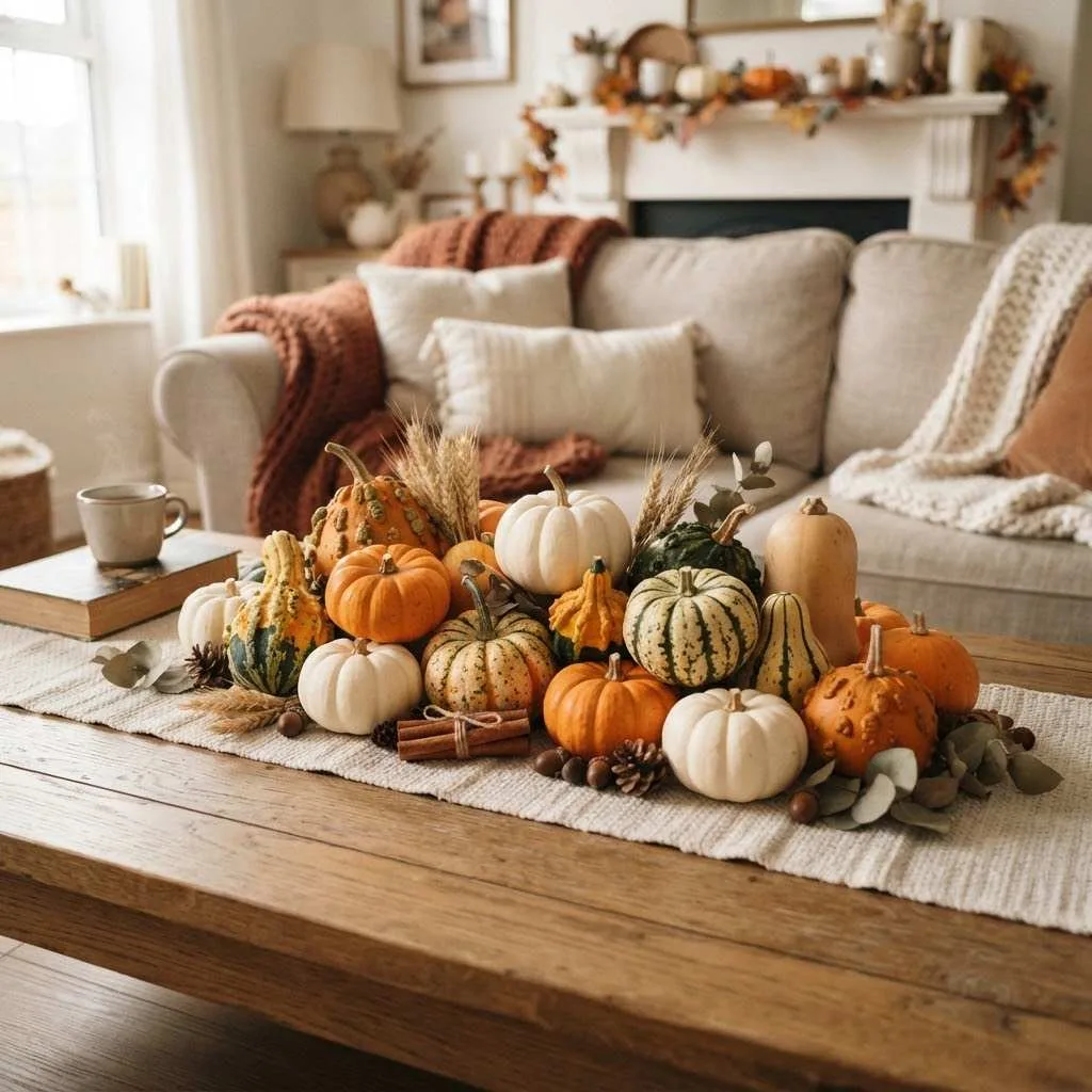 3. Add a Statement Pumpkin Display