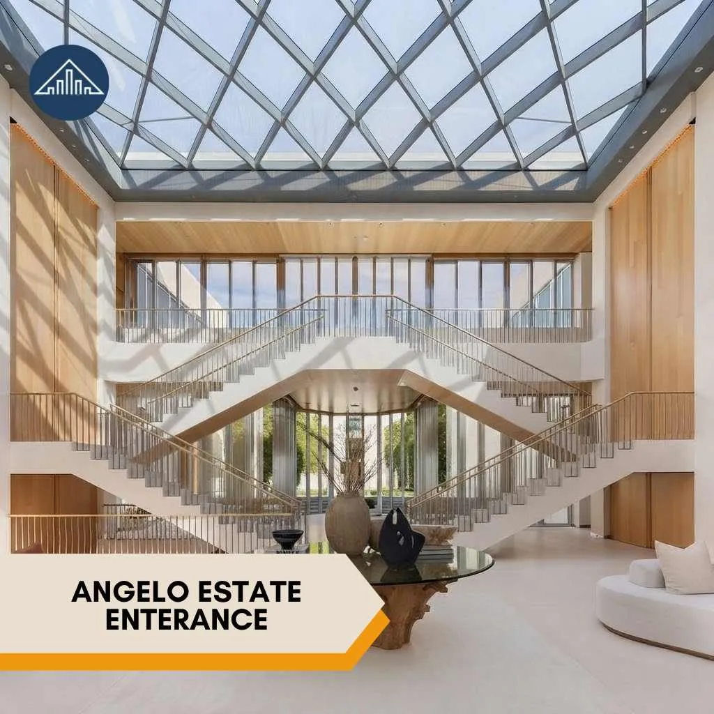 The Angelo Estate, Beverly Hills: Inside Tony Pritzker's $135 Million Mansion 3 Angelo Estate enterance