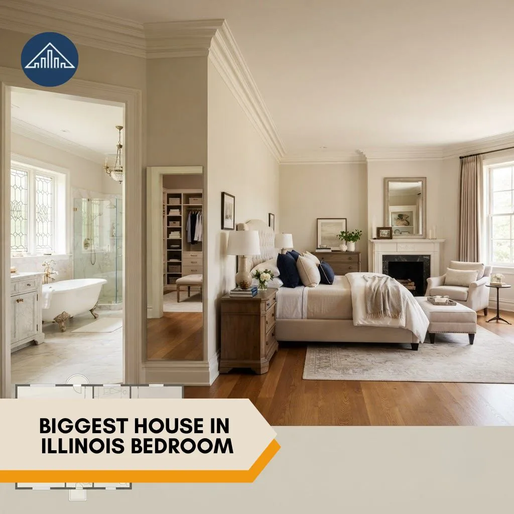 Inside the Biggest House in Illinois: A Stunning 30,000 Massive Mokena Mansion 4 Biggest House in Illinois bedroom
