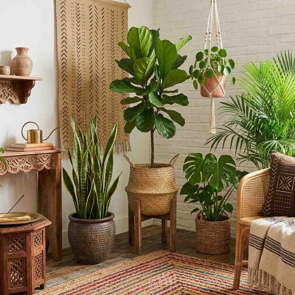 Botanical Life With Statement Plants