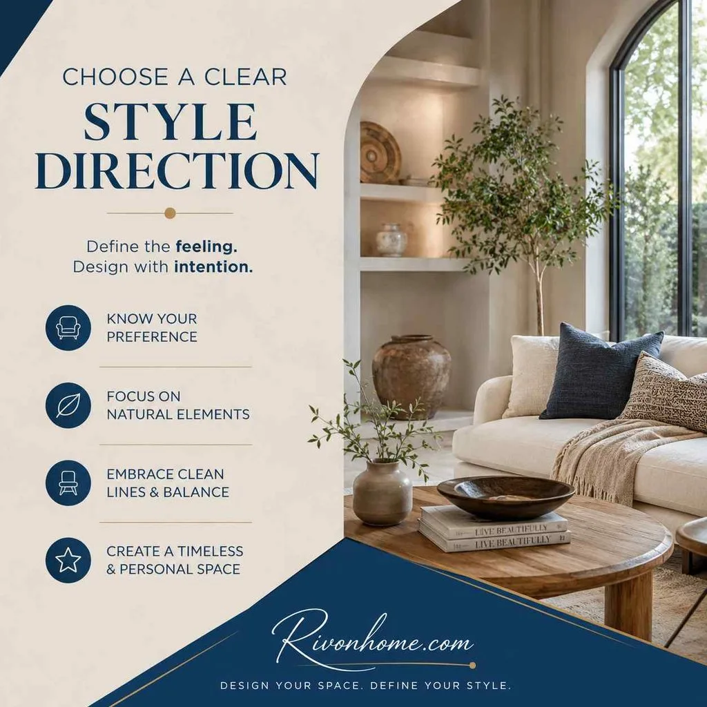 Choose a Clear Style Direction