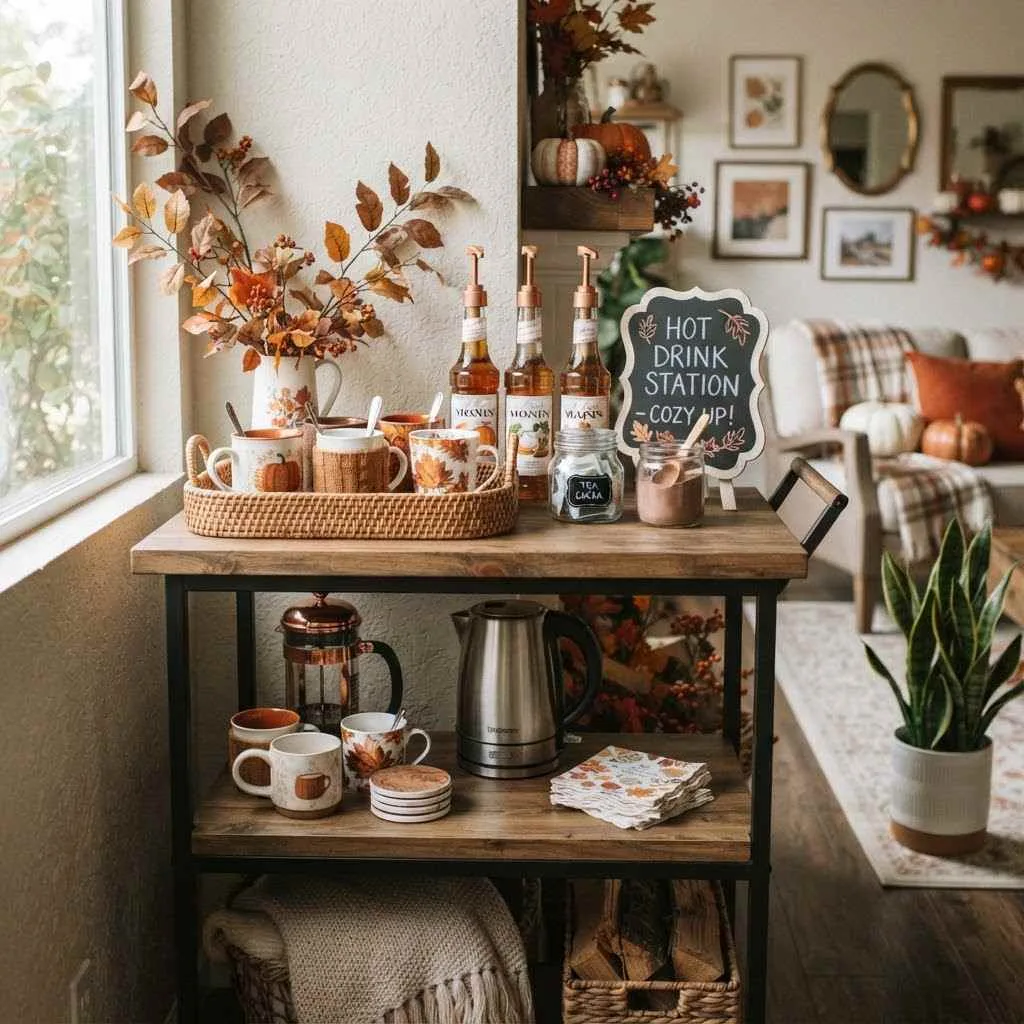 12. Create a Hot Drink Station