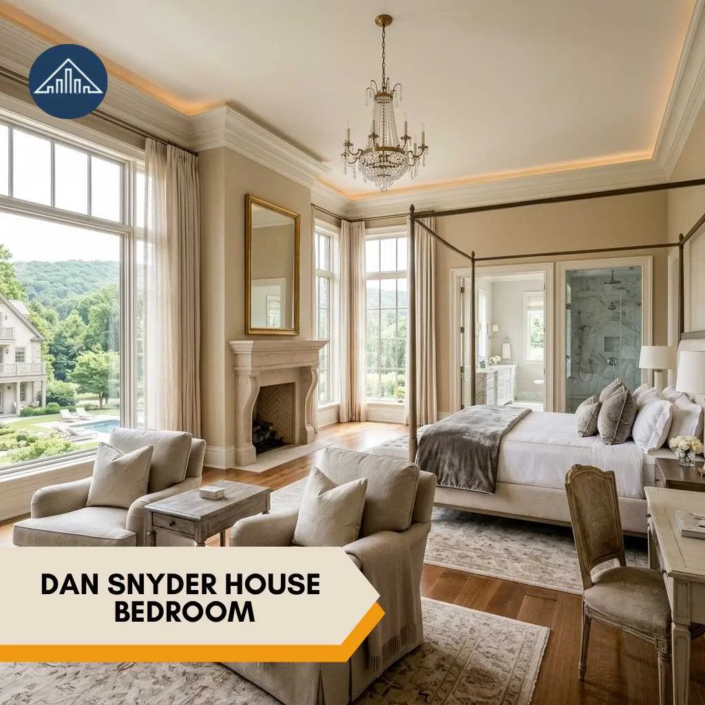 Dan Snyder House bedroom
