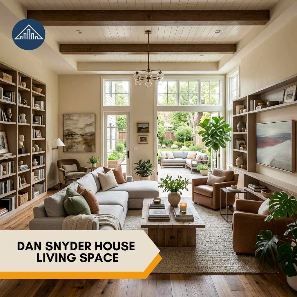 Dan Snyder House living space