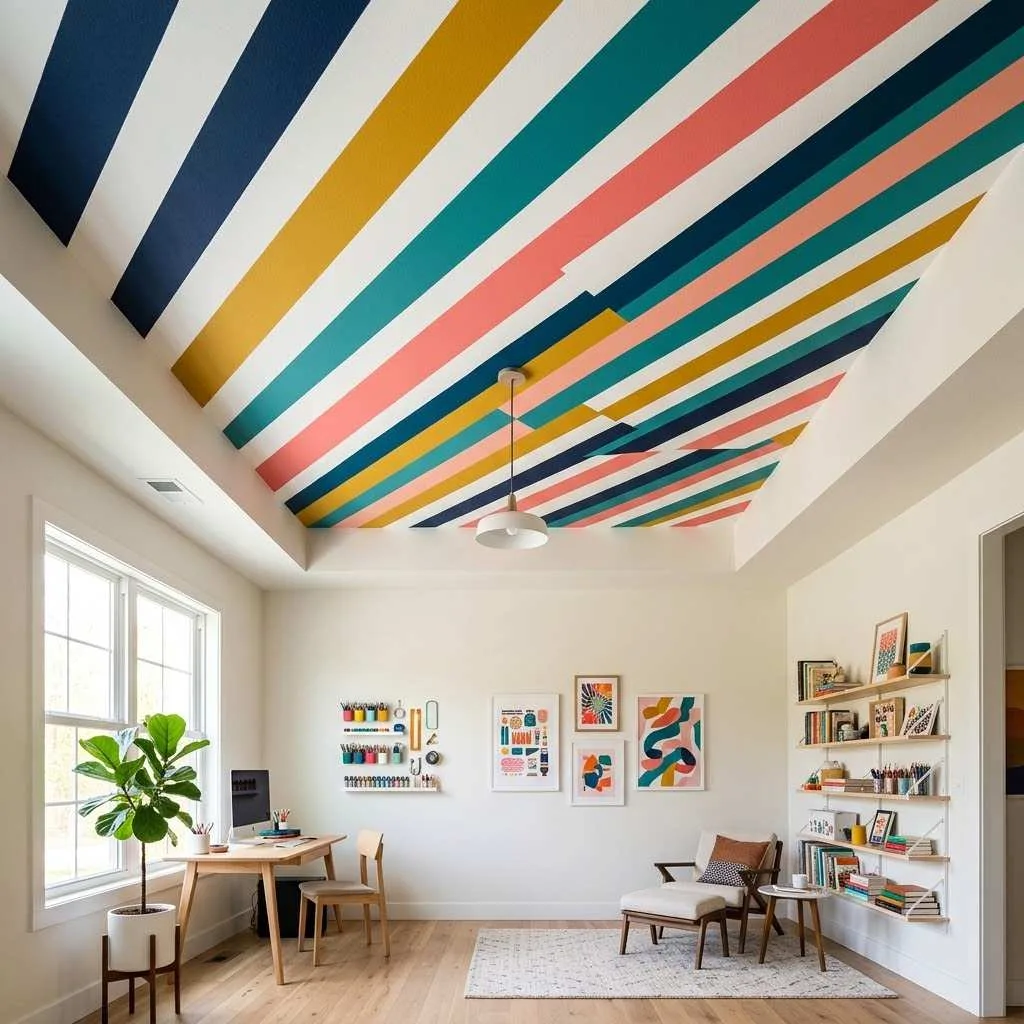 Diagonal Statement Stripes
