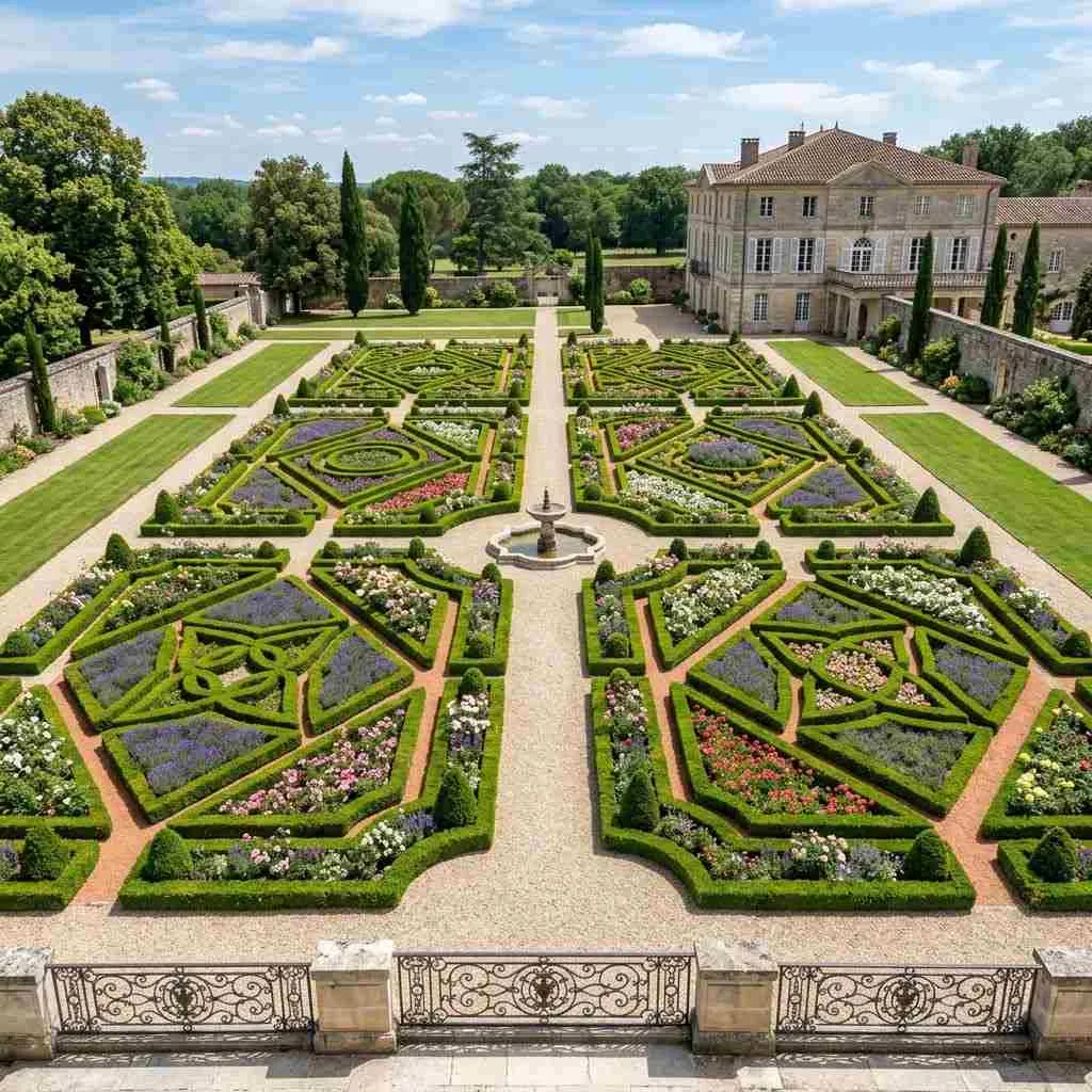 14 Luxury Garden Design Ideas That Will Transform Outdoor Space 5 4. Formal Parterre Gardens