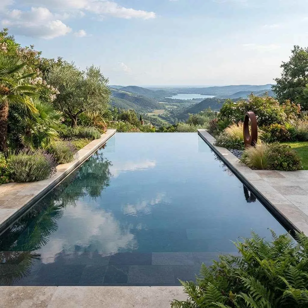 14 Luxury Garden Design Ideas That Will Transform Outdoor Space 2 1. Infinity-Edge Water Features