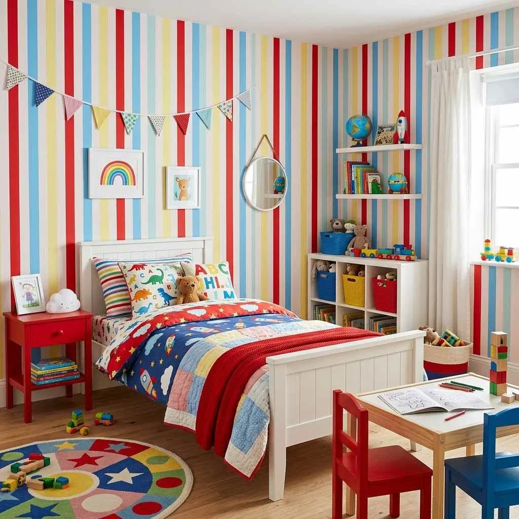 Kids' Room Candy Stripes