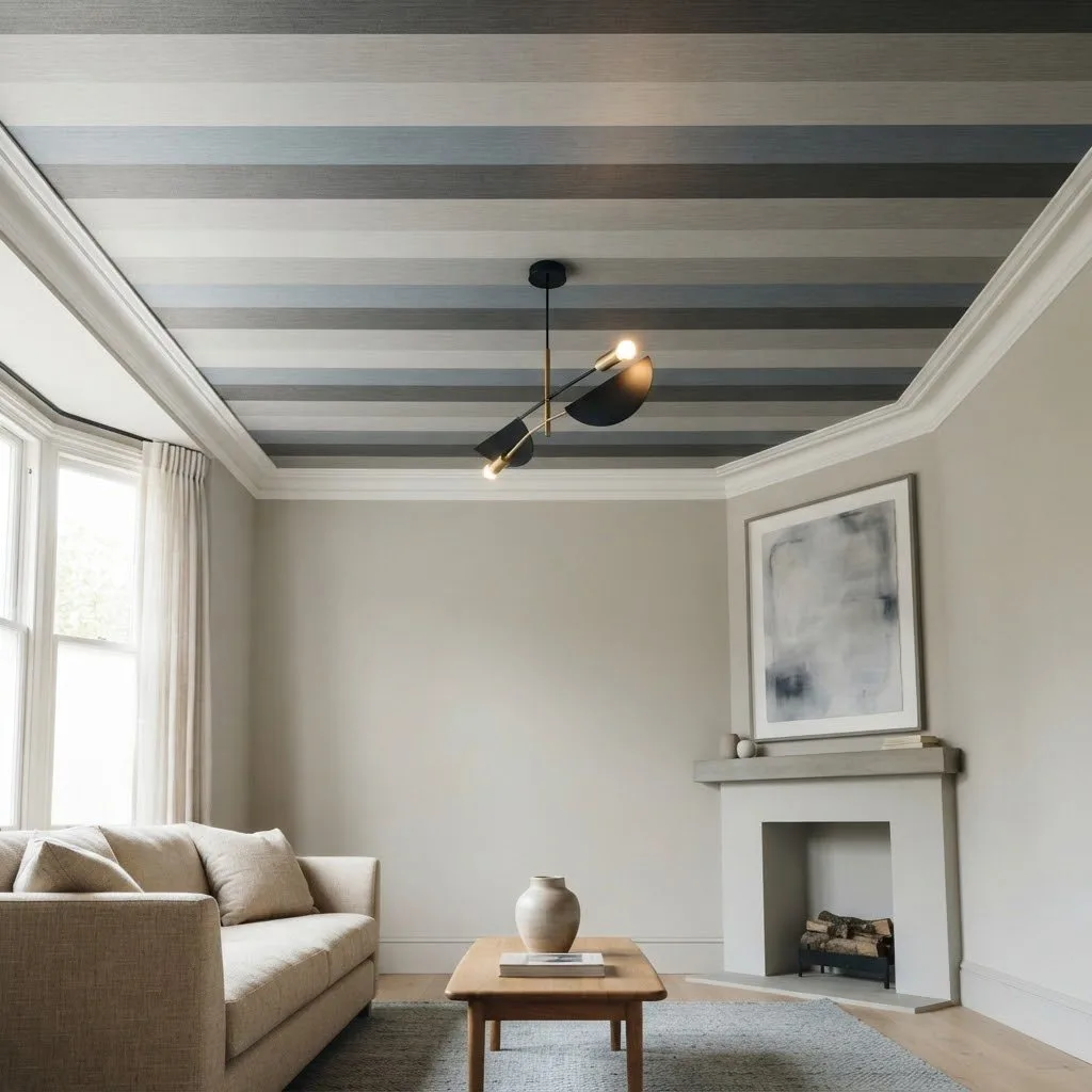 Monochrome Tonal Stripes