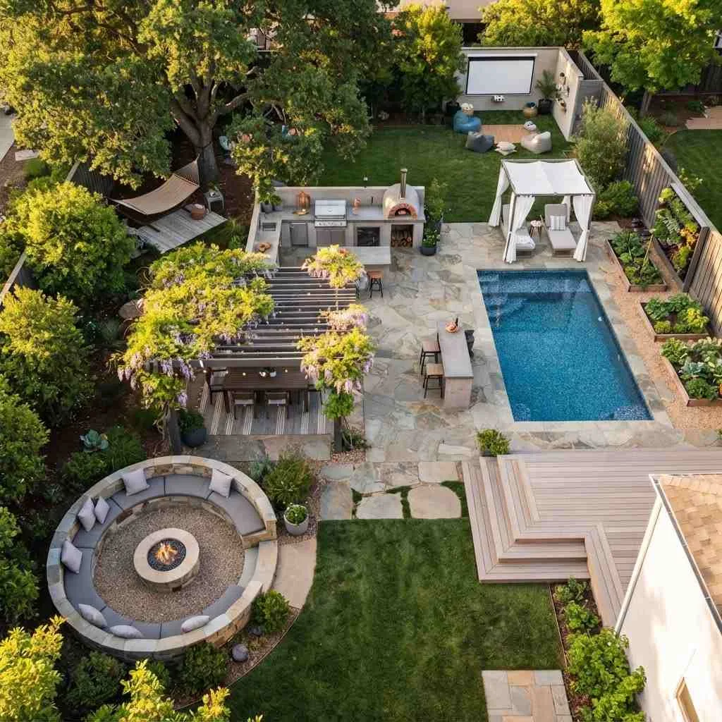 14 Outdoor Living Space Ideas That'll Make You Want to Move Outside 1 Outdoor Living Space Ideas