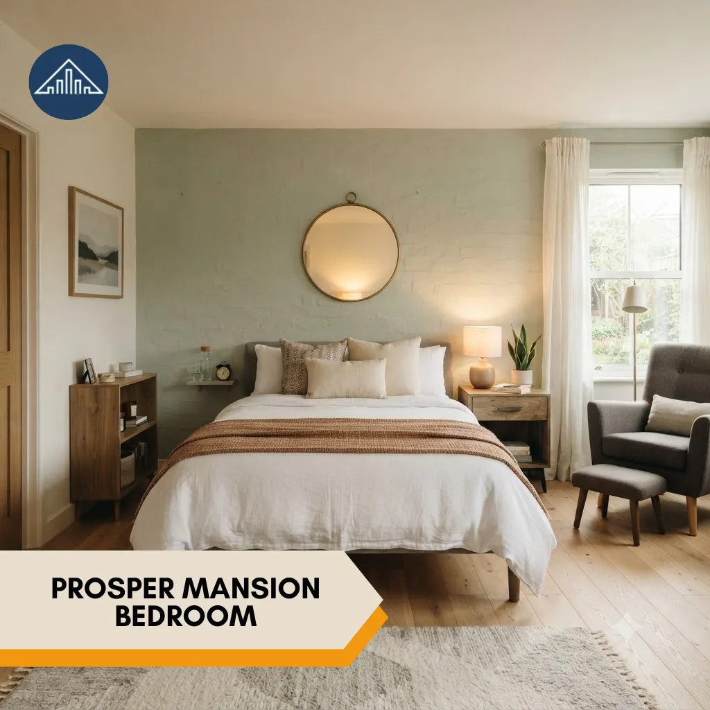 Prosper Mansion bedroom
