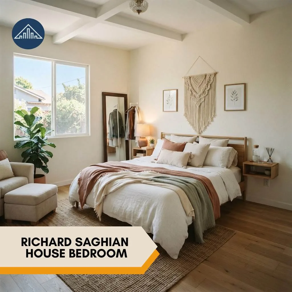 Richard Saghian House BEDROOM