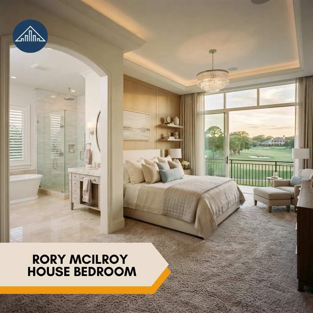 Rory McIlroy House Florida  bedroom