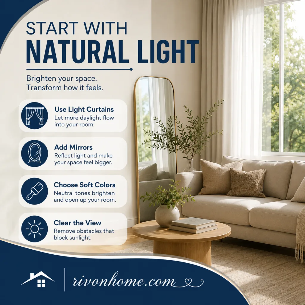 Upgrading Tips DecoradHouse Start With Natural Light