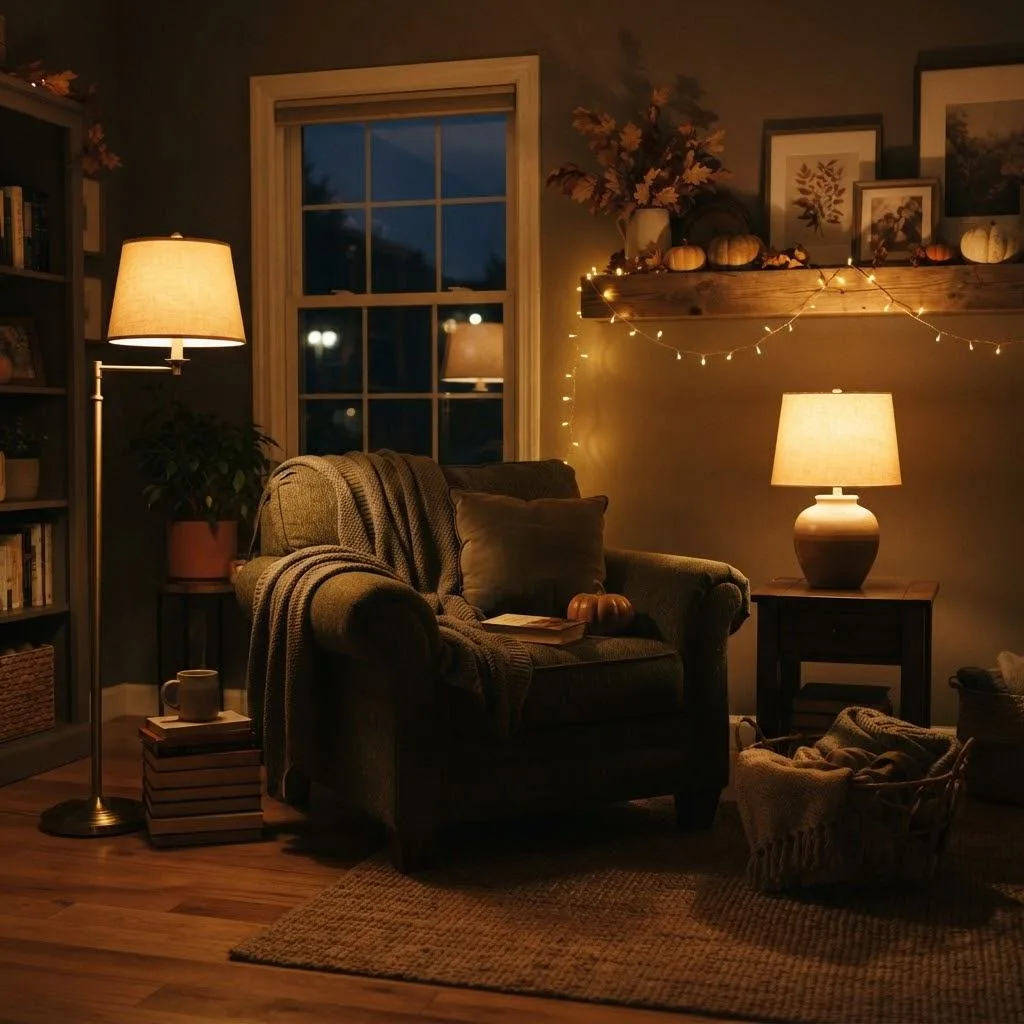 9. Switch to Warm Ambient Lighting