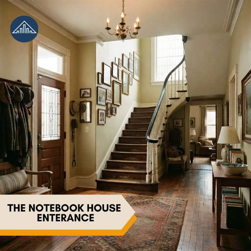 The Notebook House: Inside the Real-Life Home Behind Noah and Allie's Love Story 3 The Notebook House grand enterance