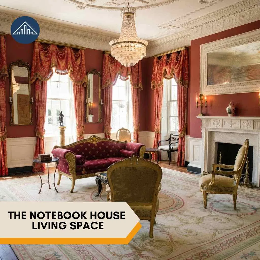 The Notebook House: Inside the Real-Life Home Behind Noah and Allie's Love Story 6 The Notebook House living space