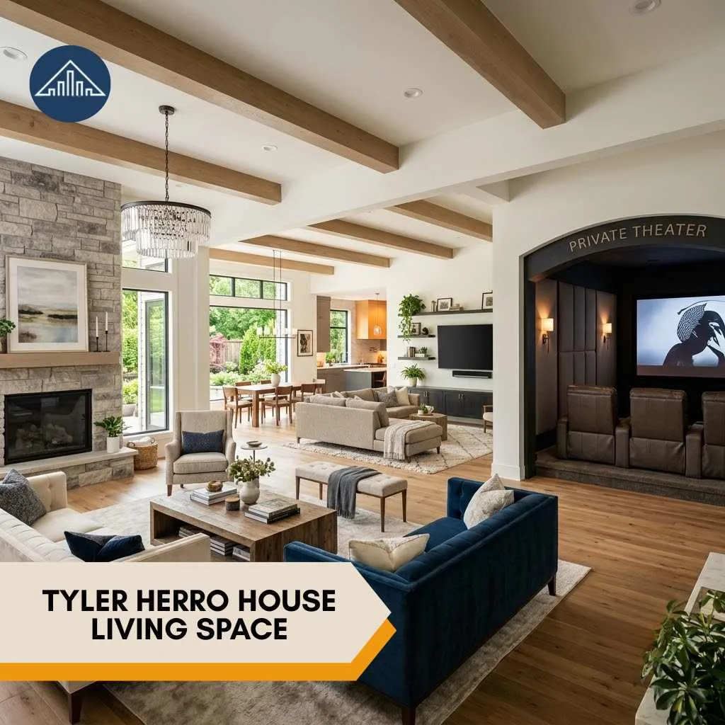 Tyler Herro House living space