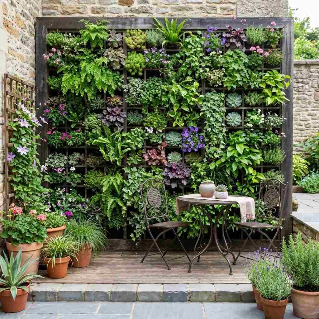 14 Luxury Garden Design Ideas That Will Transform Outdoor Space 11 10. Vertical Living Walls