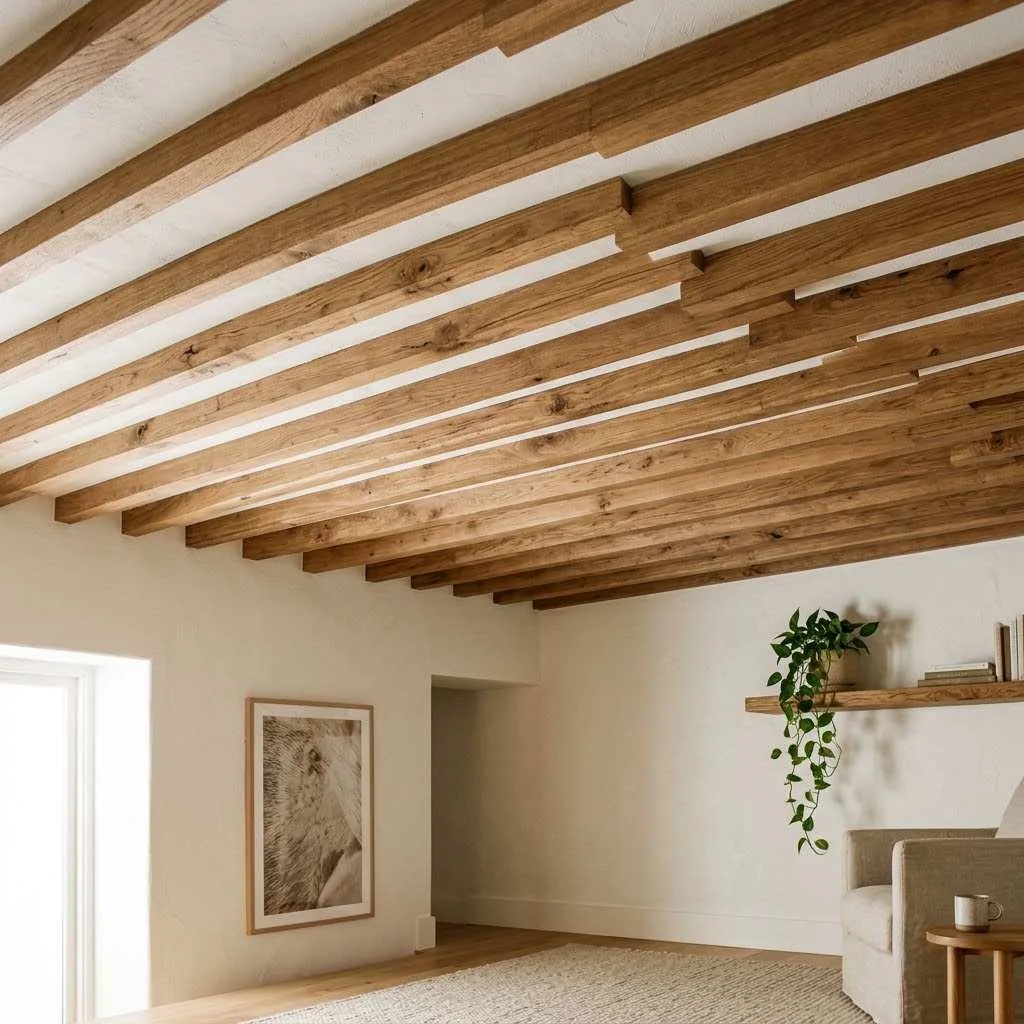Wooden Beam Stripe Effect