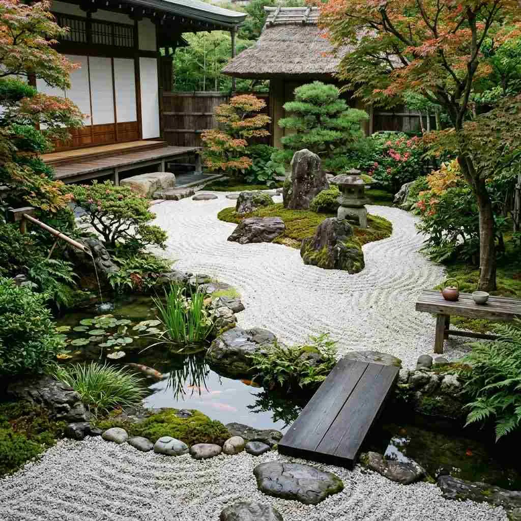 15 Luxury Backyard Design Ideas That'll Make Your Neighbors Jealous 5 Zen Garden Retreat