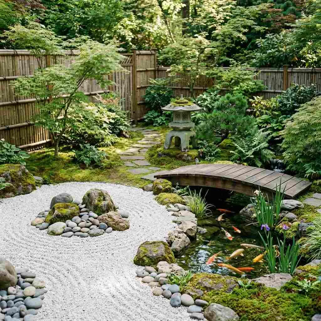 14 Luxury Garden Design Ideas That Will Transform Outdoor Space 10 9. Zen-Inspired Meditation Gardens