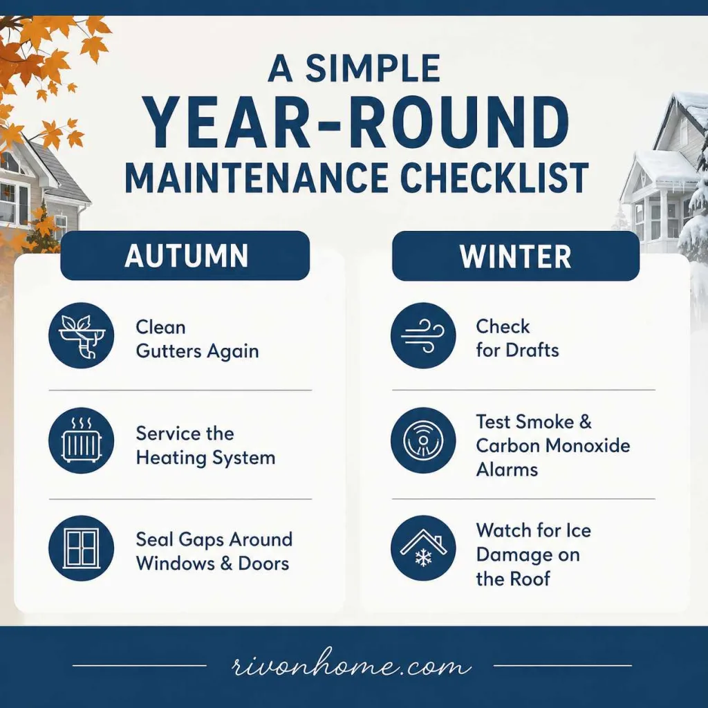 Property Maintenance TipsA Simple Year-Round Maintenance Checklist 