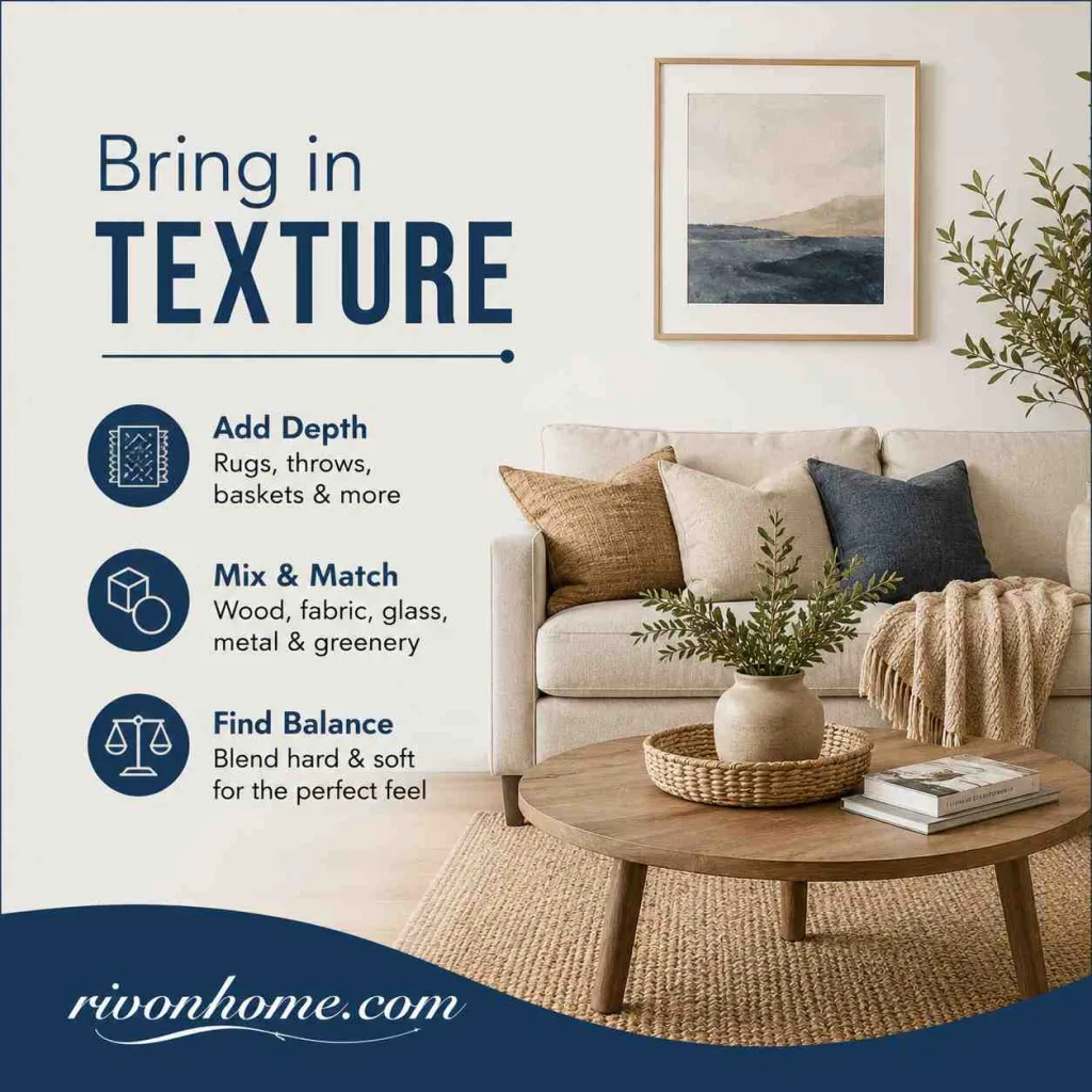 Upgrading Tips DecoradHouse Bring in Texture