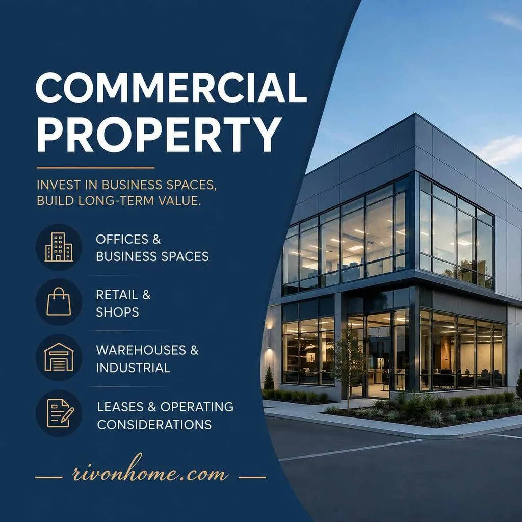 Money6x.com Real Estate: A Simple Guide to Property Investing 7 Types of Real Estate Investments Commercial Property