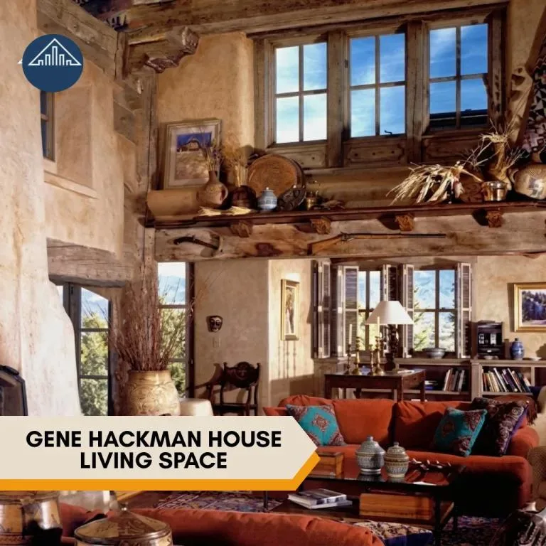 Gene Hackman House: Inside His $6.2M Santa Fe Mexico Mansion 6 Gene Hackman House living space
