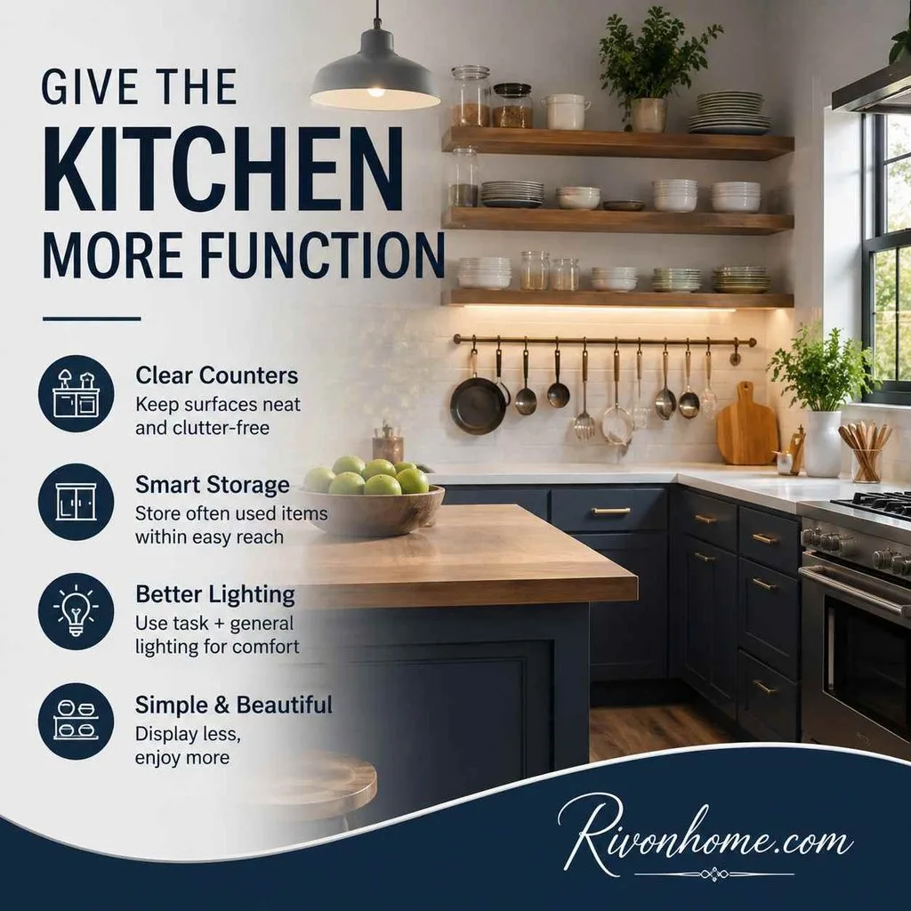 give the kitchen compressed