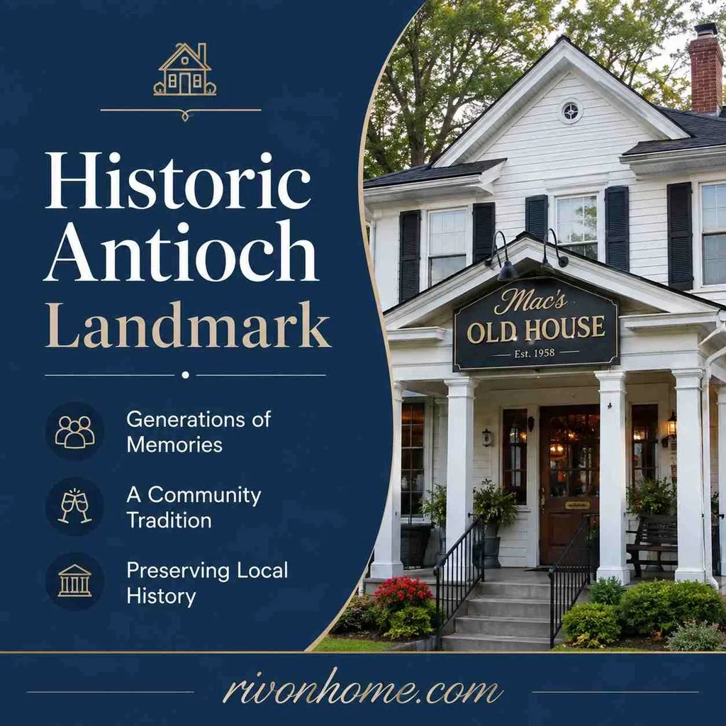 Mac's Old House Closure: What Happened and When the Antioch Restaurant Plans to Reopen 6 Historic Antioch Landmark