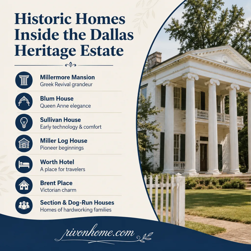 Dallas Heritage Estate: A Complete Guide to Dallas Historic Homes 3 Dallas Heritage Estate Historic Homes Inside the Dallas Heritage Estate