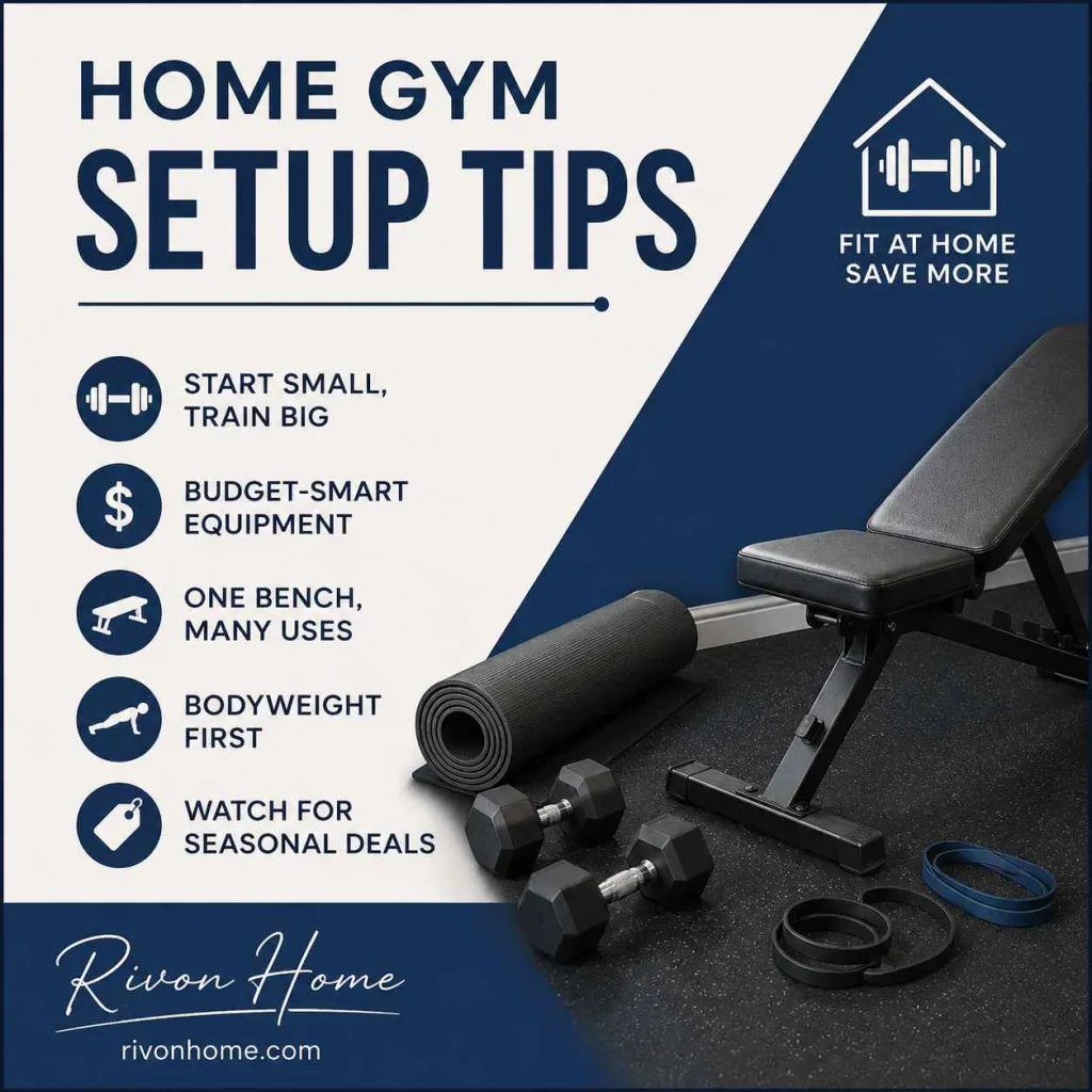 Home Gym Setup Ideas: A Simple Guide to Building Your Perfect Workout Space 10 Home Gym Setup Ideas Budget-Friendly Home Gym Setup Tips