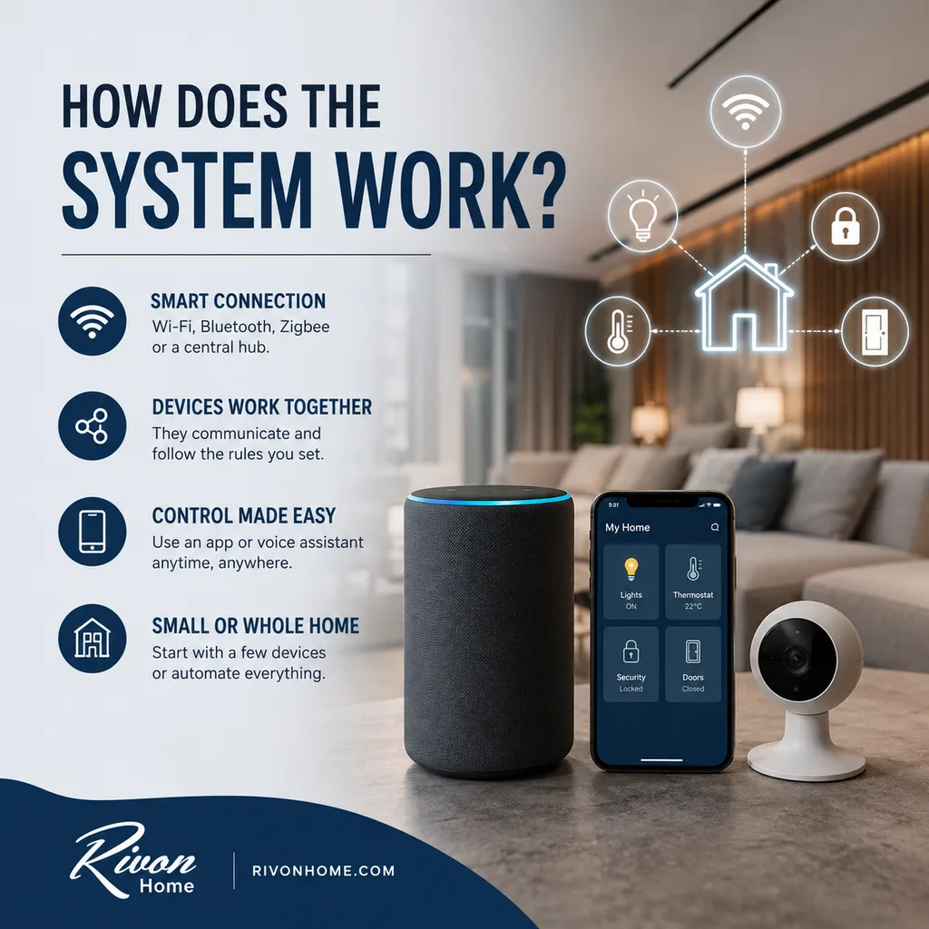 Techoelite Smart Homes: A Simple Guide to Smarter, Safer Living 3 How Does the Smart Homes Techoelite System Work?