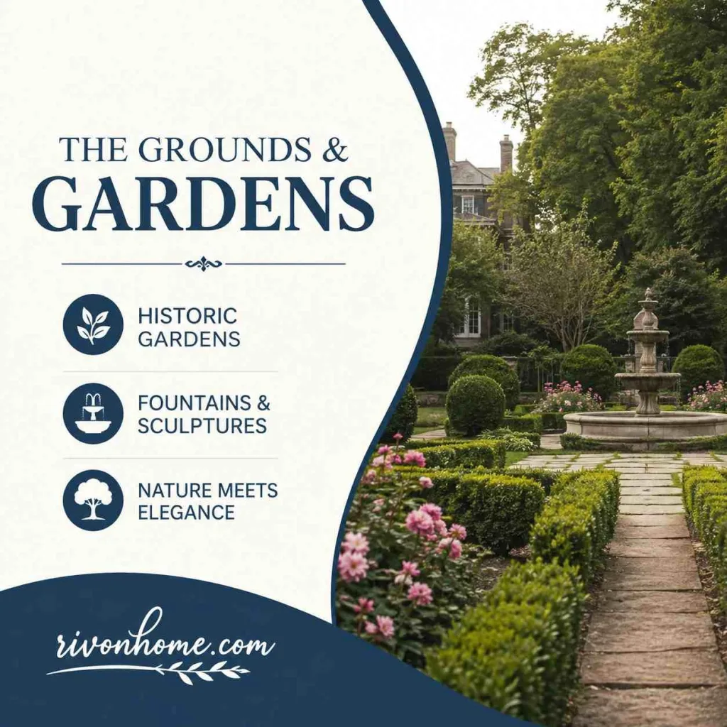 Fairview Estate, Easton: The Story Behind One of Maryland Grandest Waterfront Properties 5 Fairview Estate The Grounds and Gardens