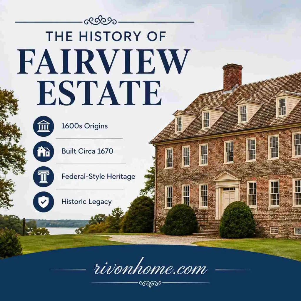 Fairview Estate, Easton: The Story Behind One of Maryland Grandest Waterfront Properties 2 The History of Fairview Estate