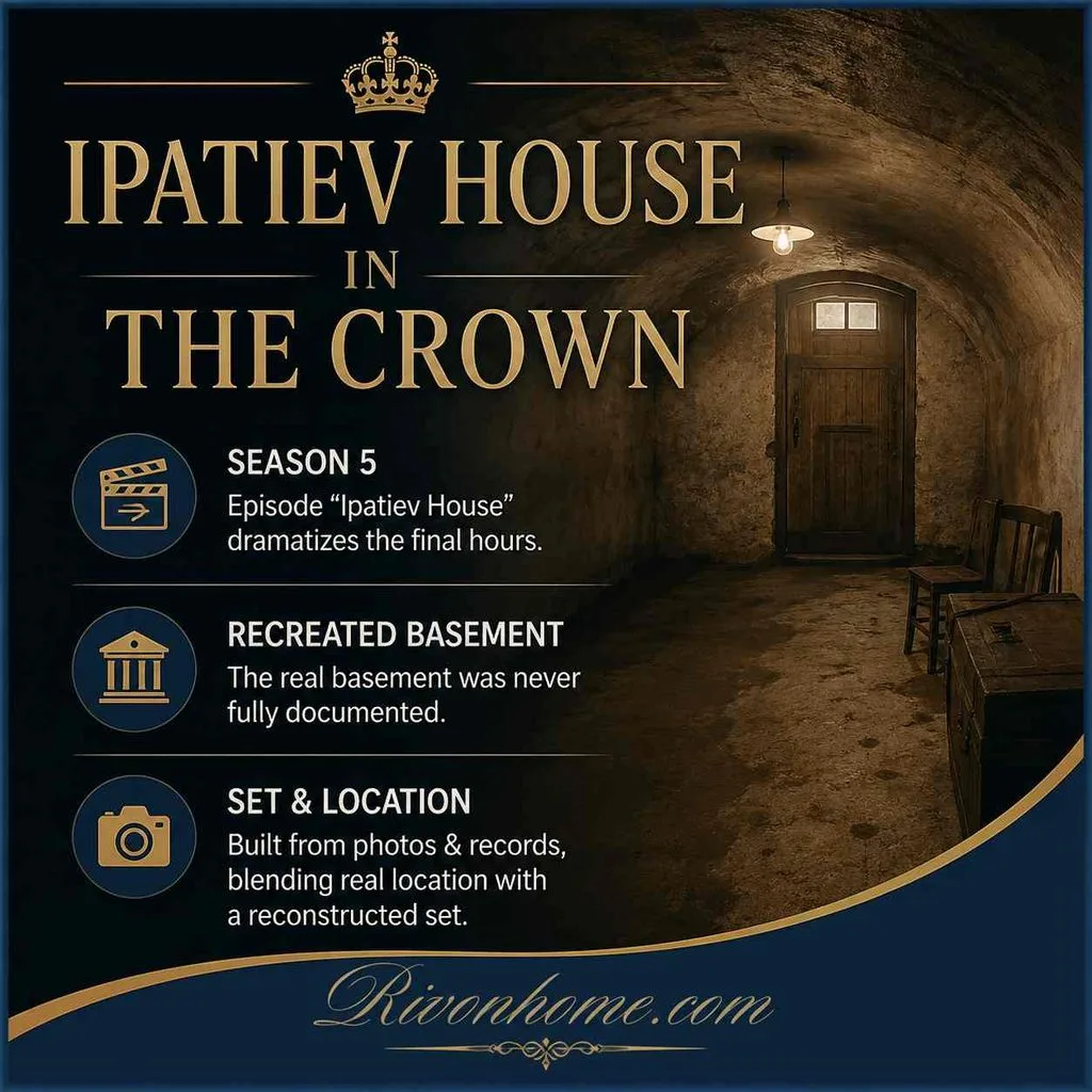 Ipatiev House: Inside the Yekaterinburg Mansion Where the Romanovs Died 10 Ipatiev House in The Crown