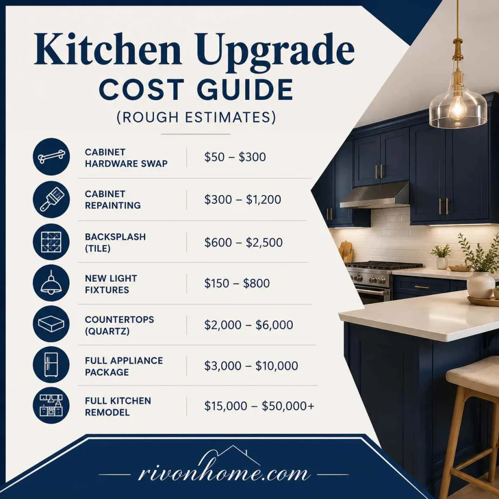 Kitchen Upgrading Advice: A Simple, Honest Guide From an Architect 16 Kitchen Upgrade Cost Guide (Rough Estimates)